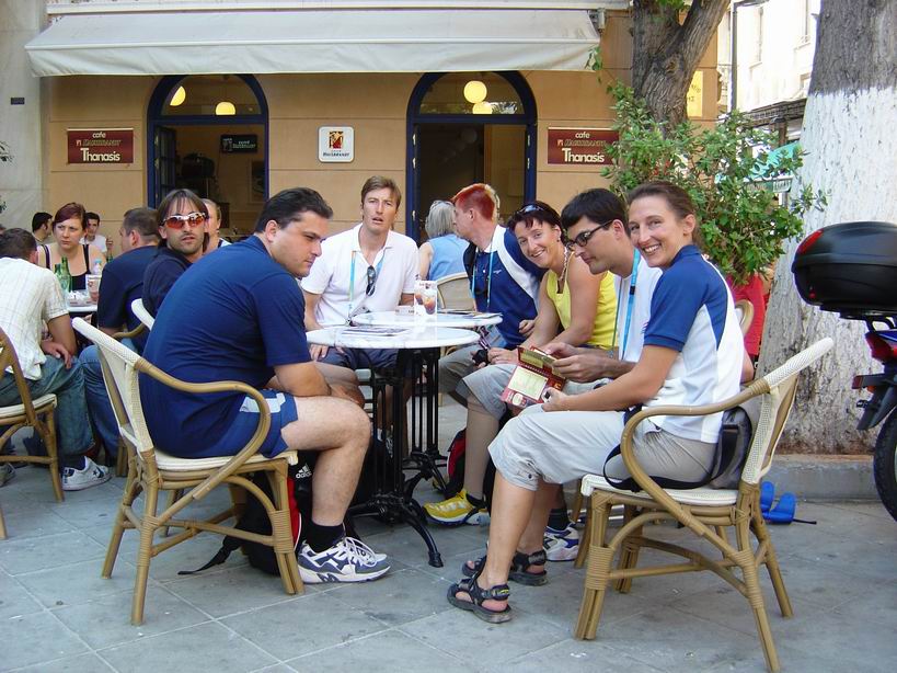 Vor Beginn der Paralympics machten wir einen Sprung in die Athener Innenstadt.